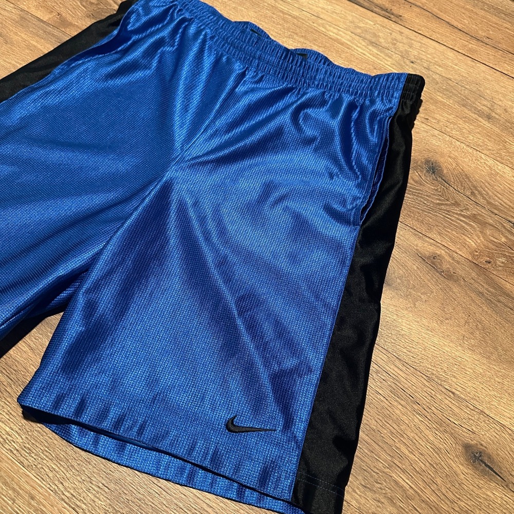 Nike Blue Basketball Athletic Shorts Mens Large